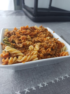 Una foto de Pasta a la Boloñesa Mambo