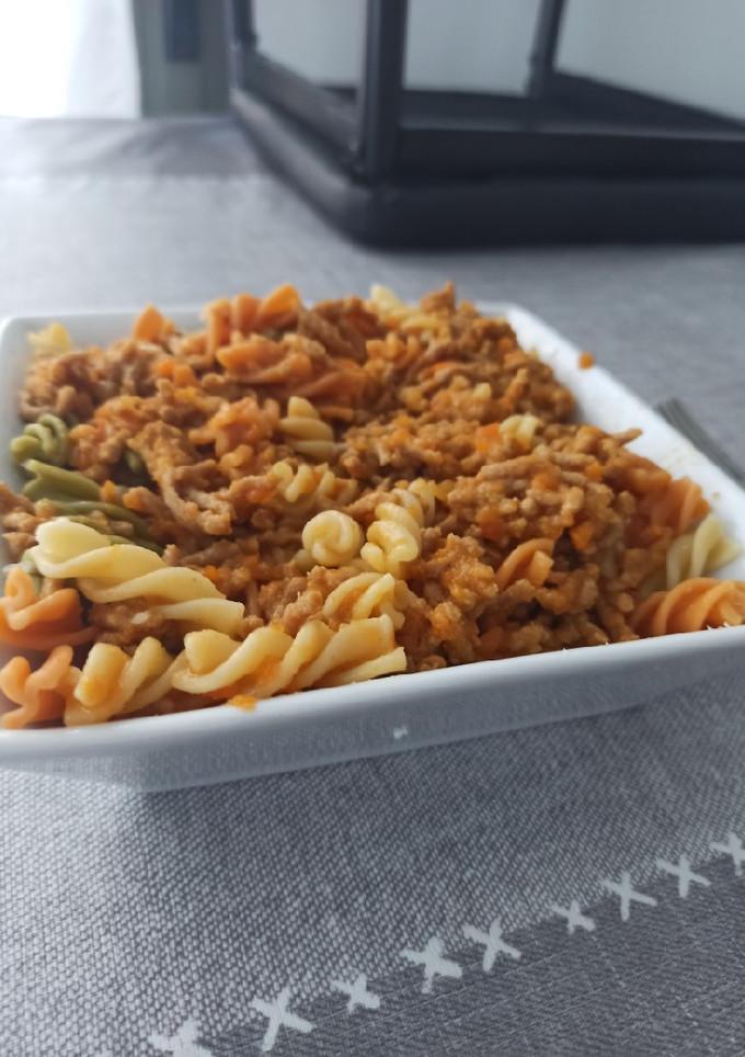 Una foto de Pasta a la Boloñesa Mambo