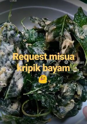 Foto resep Keripik bayam