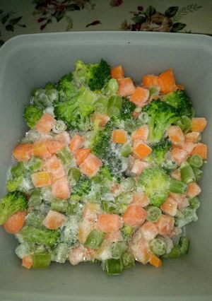 Foto resep 5. Frozen veggies
