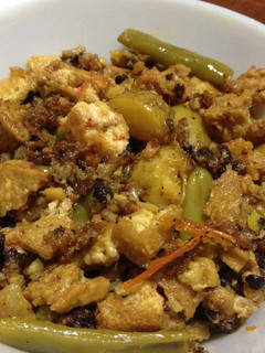 A picture of Crispy Tofu Curry - Leftover Ideas.