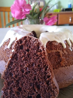 Una foto de Budín de chocolate