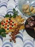 Picadita de fiesta 🍒🧀