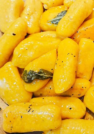 Foto de Gnocchi de abóbora cabotiá
