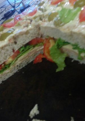Una foto de Pizza fría
