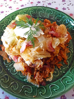 Batyuban sült, rakott kelkáposzta recept fotója