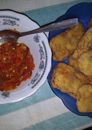 Foto resep Tempe crispy Sambal setan