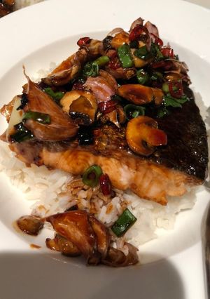 Foto resep Salmon teriyaki yang super gampang