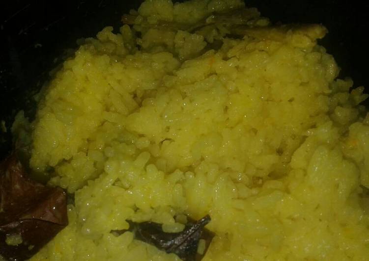 Nasi kuning susu magicom