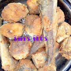 A picture of Fried Fresh Kpanla Fish.