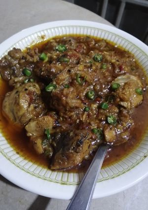 A picture of Chicken Karahi.