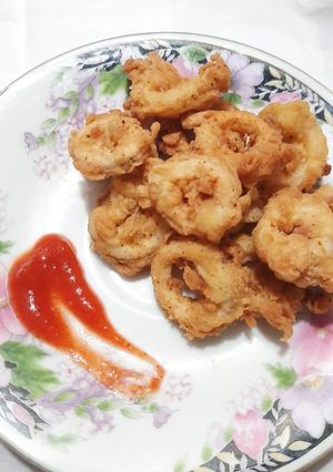 Foto resep Calamari Ring (Cumi Goreng Tepung)