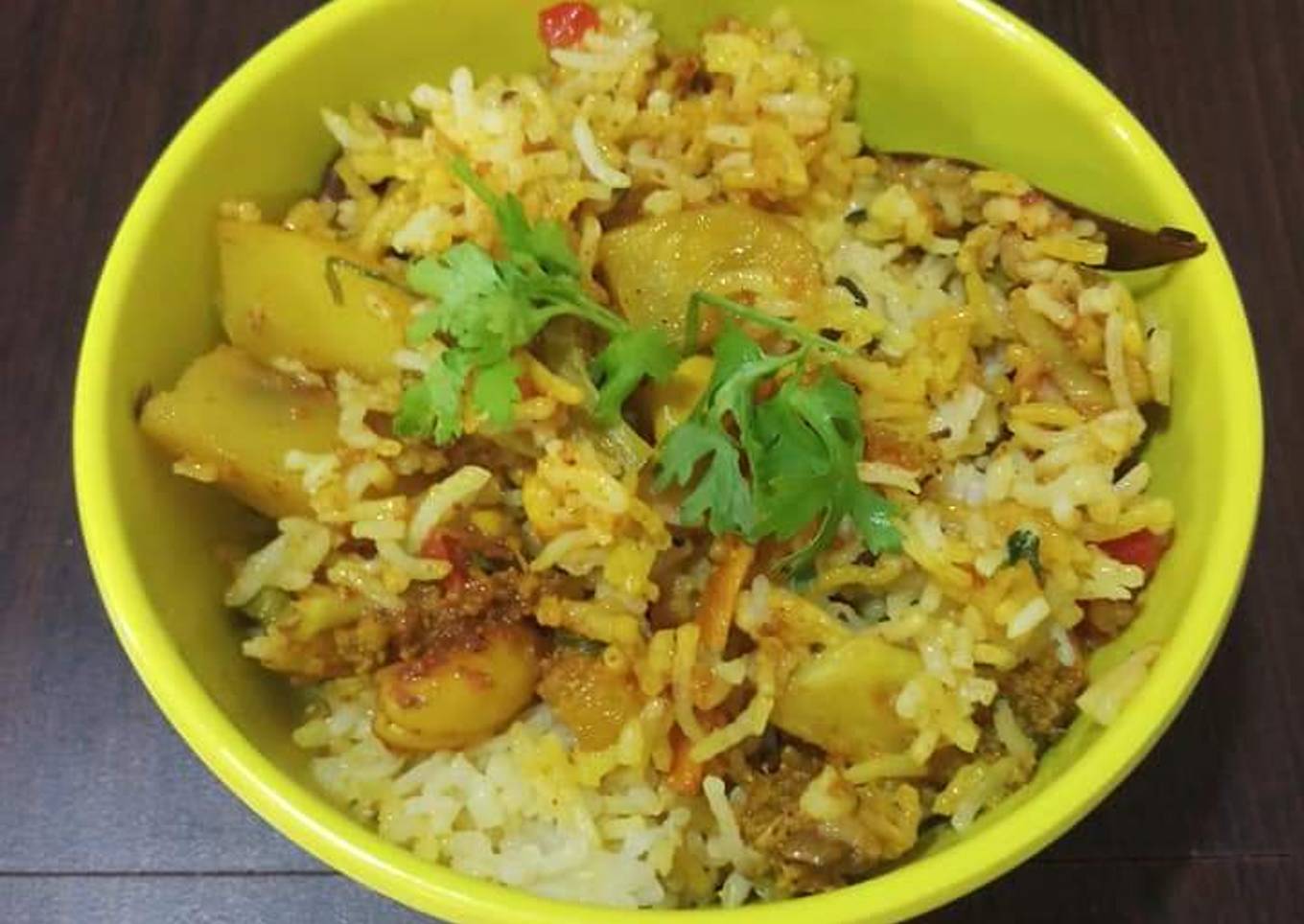 Vegetable biryani