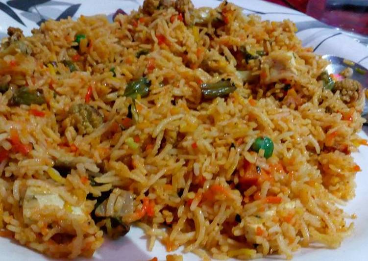 Vegetable biryani