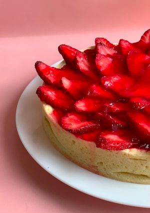 Una foto de Tarta de frutilla