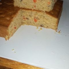 A picture of Fruit cake recipe.