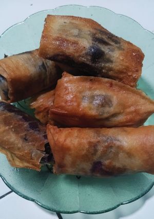 Foto resep Lumpia Ubi Ungu