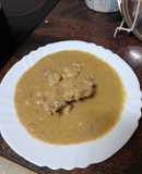 Guiso de conejo con judiones