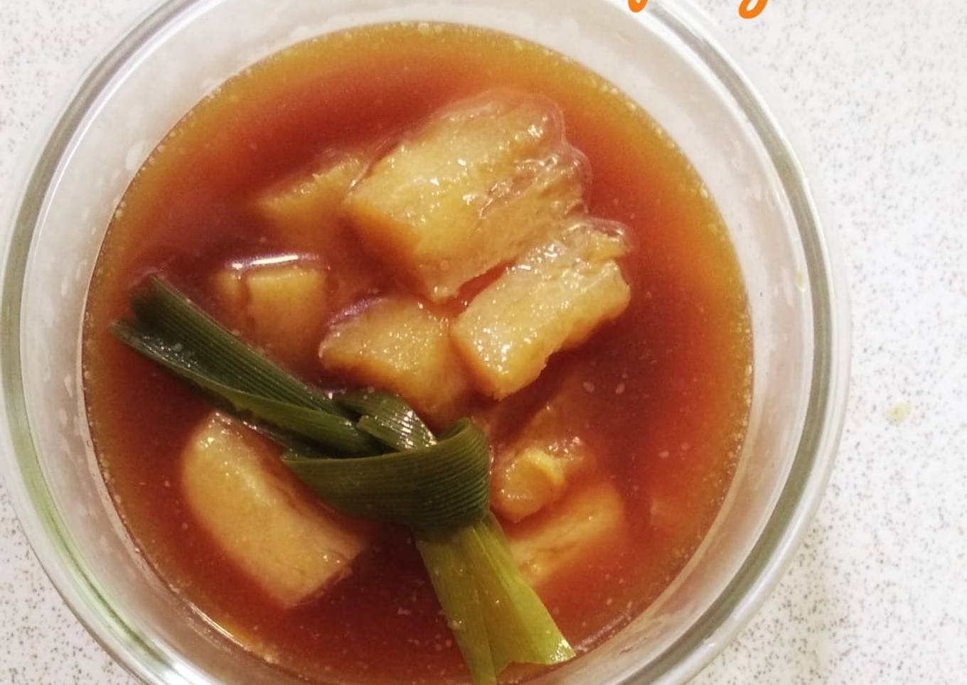 Kolak Peuyeum (tape singkong)