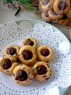 Foto resep Choco Thumbprint Cookies
