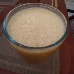 A picture of Mango lassi.