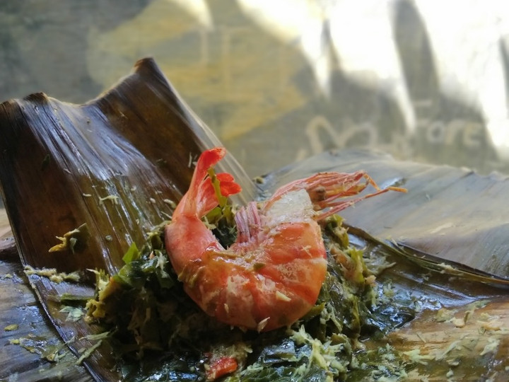 Resep Botok toping udang🦐 yang Lezat Sekali