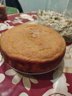 Una foto de Bizcocho de naranja jugoso y delicioso