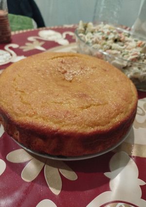 Una foto de Bizcocho de naranja jugoso y delicioso