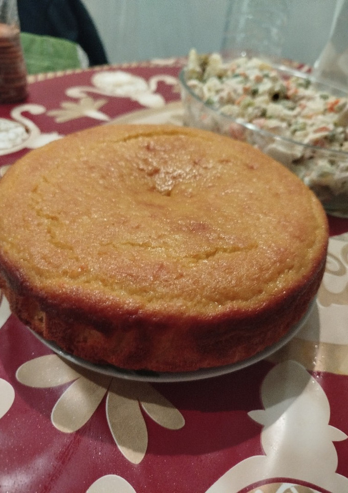 Una foto de Bizcocho de naranja jugoso y delicioso