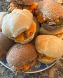 Sándwich de zanahoria rallada y lomitos de atún al natural