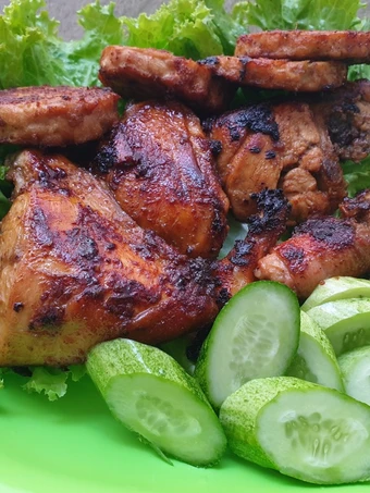 Langkah Mudah untuk Membuat Resep Ayam bakar kalasan teflon yang Bikin Ngiler Anti Ribet, Bikin Ngiler