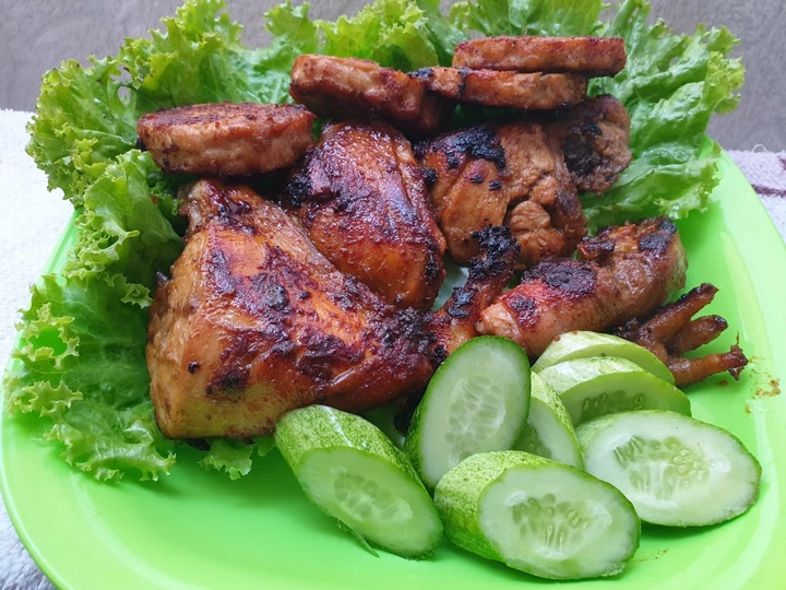 Langkah Mudah untuk Membuat Resep Ayam bakar kalasan teflon yang Bikin Ngiler Anti Ribet, Bikin Ngiler