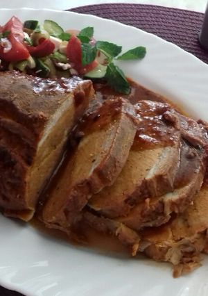 "Egyszerű töltött dagadó" recept fotója