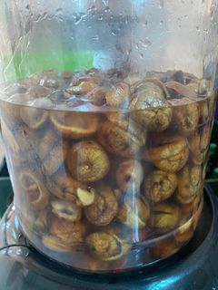 Hình của món Sấu ngâm đường.