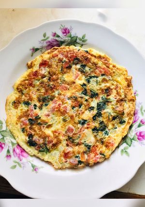 Una foto de “Tortilla de verduras”