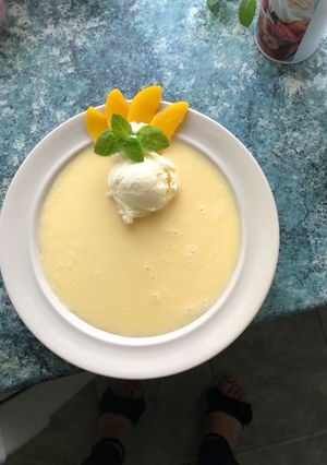 Barack krémleves főzés nélkül recept fotója