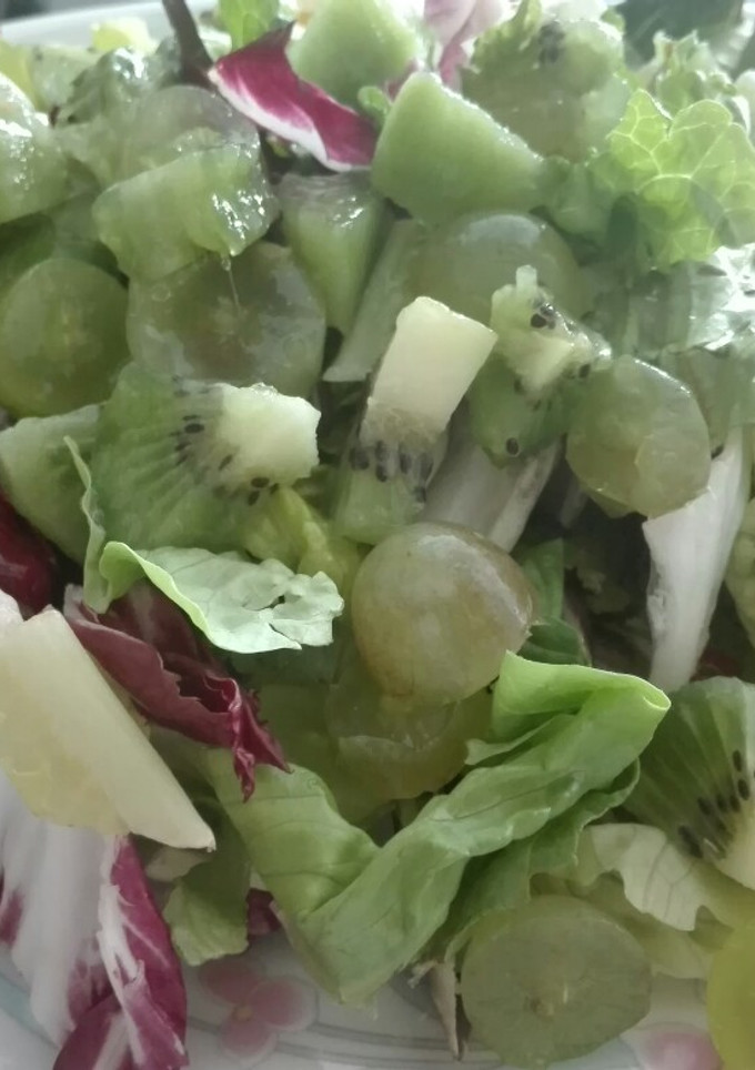Una foto de Ensalada verde