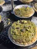 Pistachio tartlets