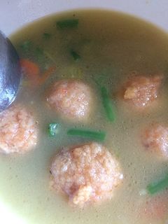 Foto resep Sop bola2 udang dengan kaldu udang