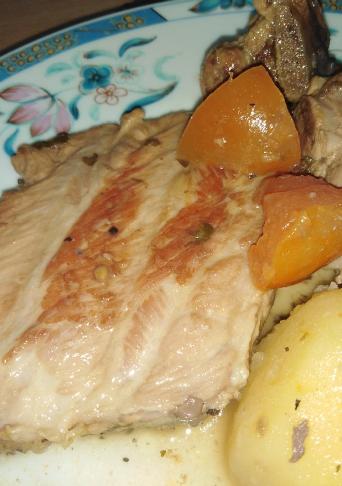 Una foto de Costilla con tomate