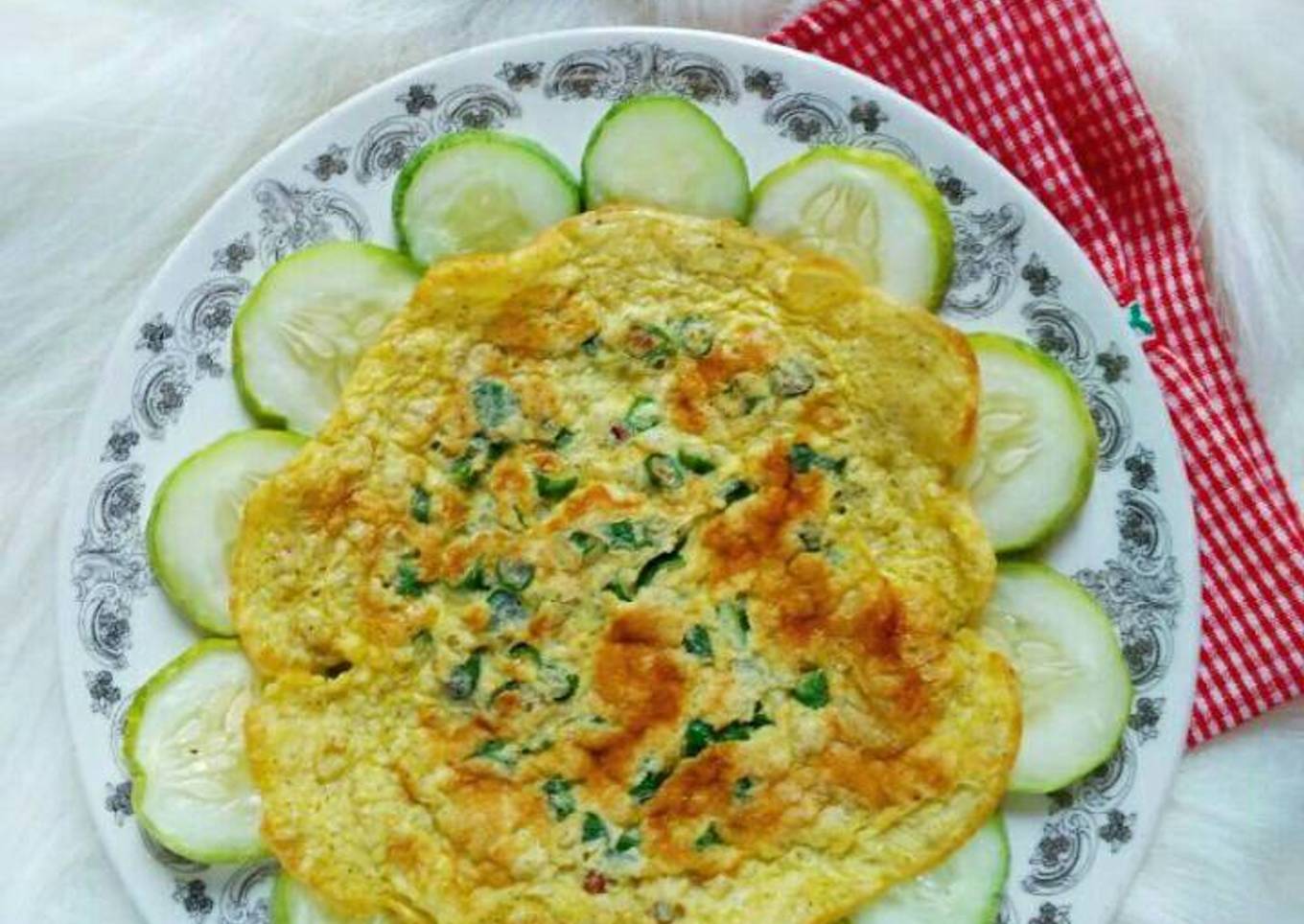 Telur Dadar Kacang Panjang