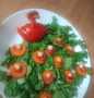 Easy Way Prepare Salad decorating plate the Delicious Really delicious