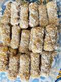 Pavesini con Nutella e cocco