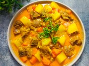 Gambar kari daging kentang