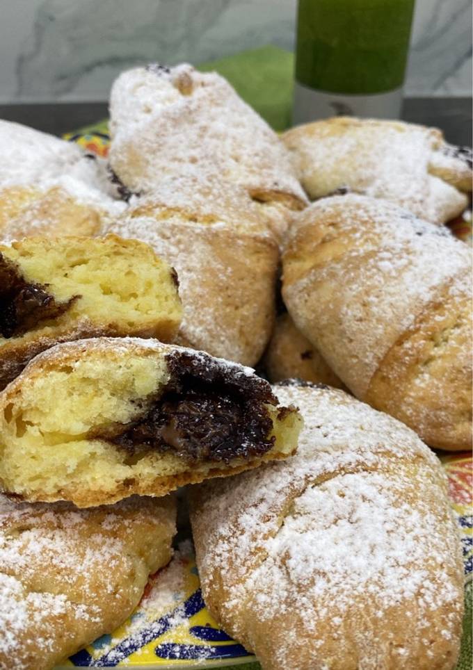 Сирні рогалики з Nutella 👌