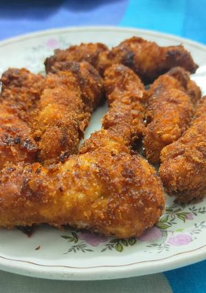 A picture of Fish fingers.