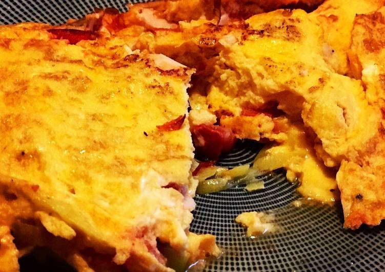 Tortilla fit!! Ideal para cenar sano y bien 😃