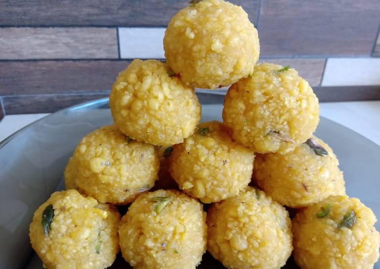 How to Make મોતી ચૂર લડ્ડુ #cookpedindia in A Minutes for Family