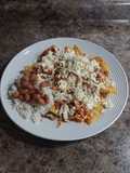 Nachos de tinga