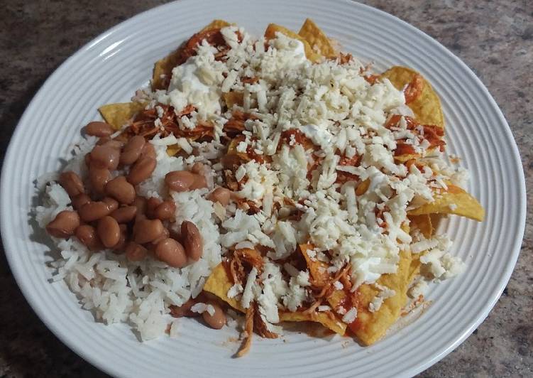 Nachos de tinga